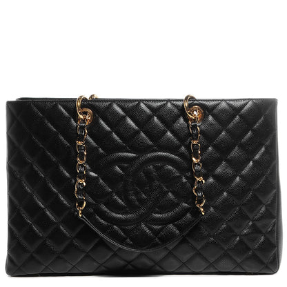 Chanel Caviar XL Grand Shopping Tote GST Black 1 of 7
