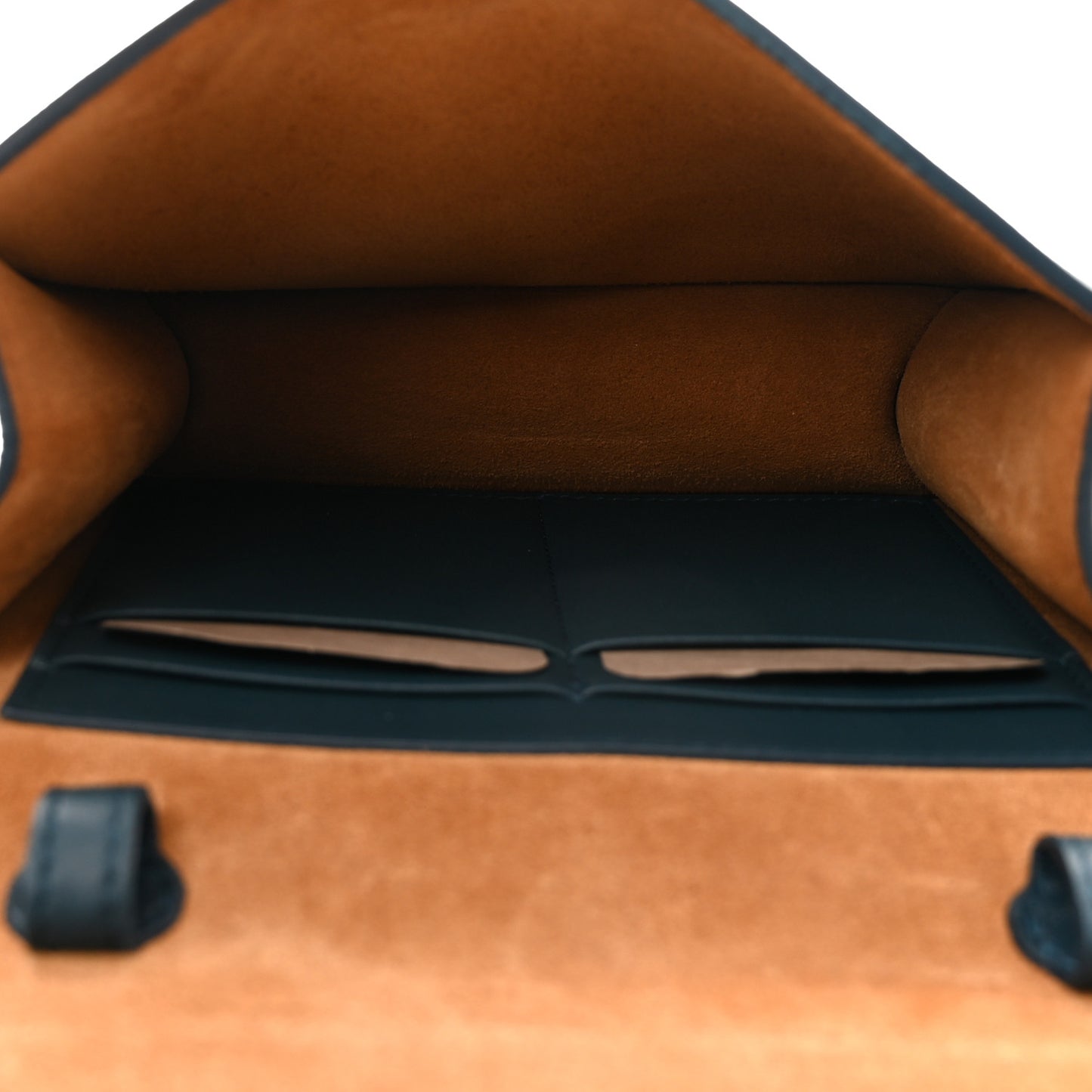 Lambskin Maxi Intrecciato Mini Cassette Crossbody Bag Petrol Blue