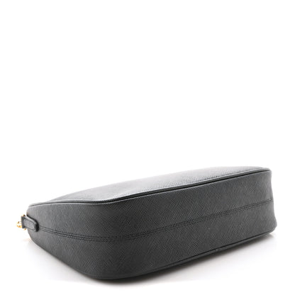 Prada Saffiano Lux Re-Edition 2005 Shoulder Bag Black 4 of 9