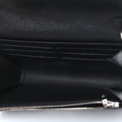 Louis Vuitton Epi Twist Chain Wallet Black 5 of 9