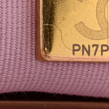 Chanel Shiny Lambskin Quilted 31 Shopping Bag Light Purple 7 of 10