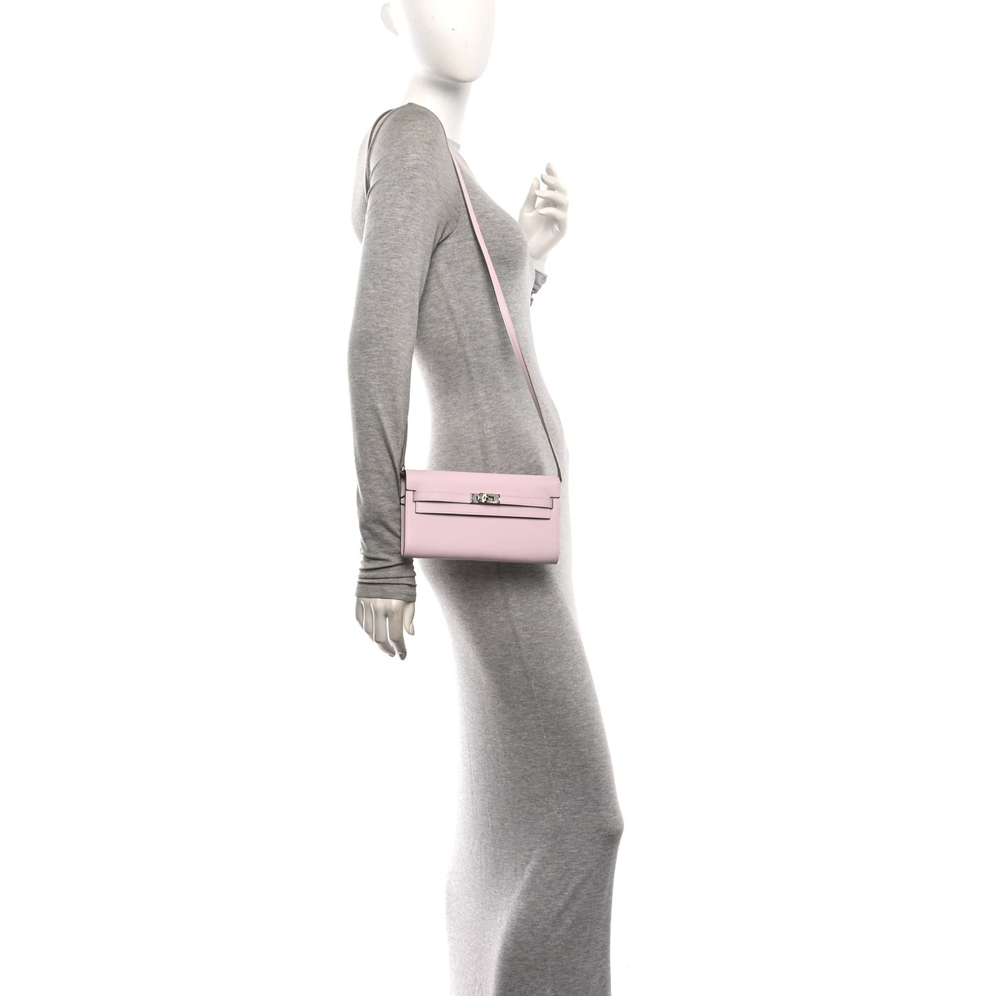 Evercolor Kelly To Go Wallet Mauve Pale