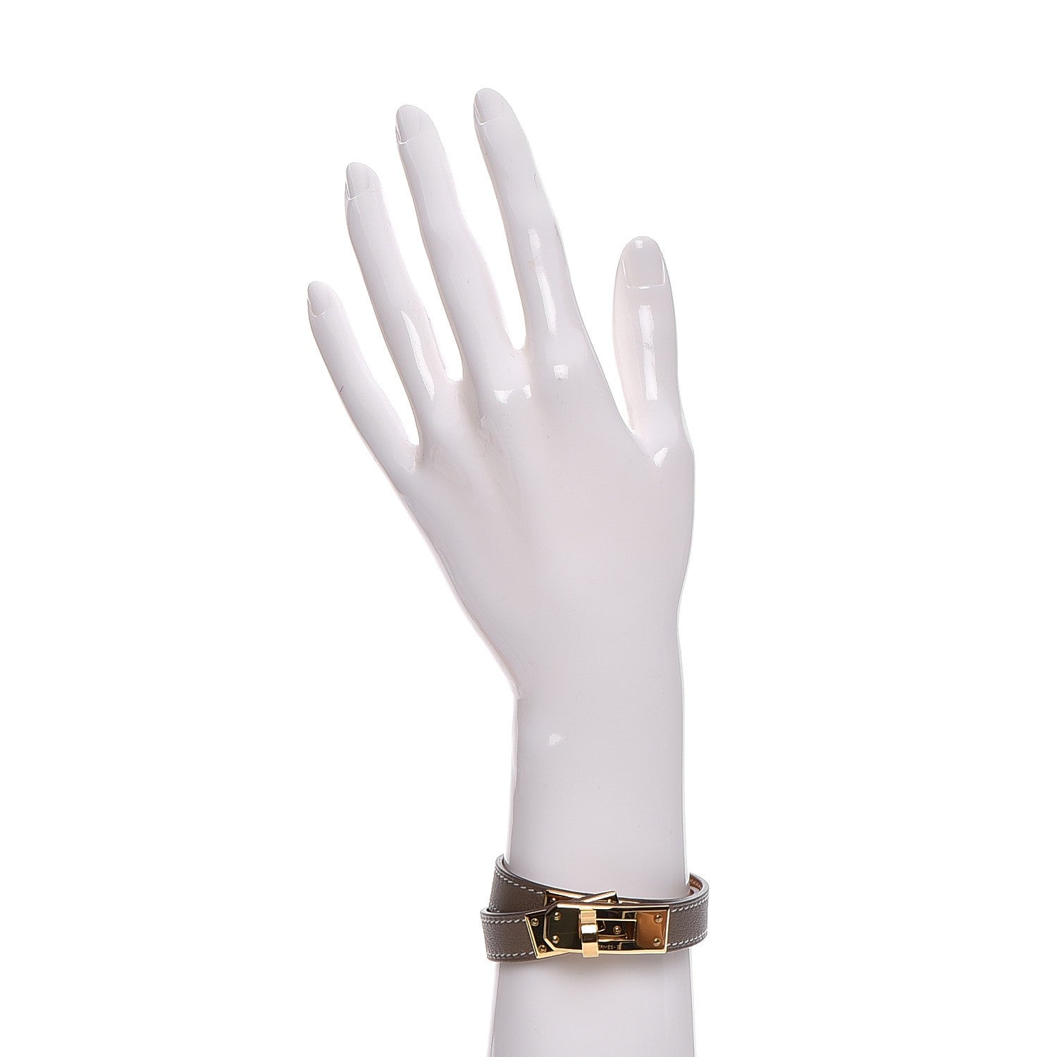 Hermes Swift Kelly Double Tour Bracelet S Etoupe 2 of 6