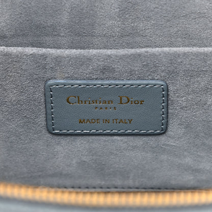 Christian Dior Lambskin Cannage Small Diortravel Vanity Case Cloud Blue 6 of 9