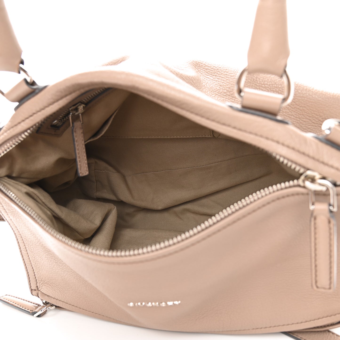 Sugar Goatskin Large Pandora Beige