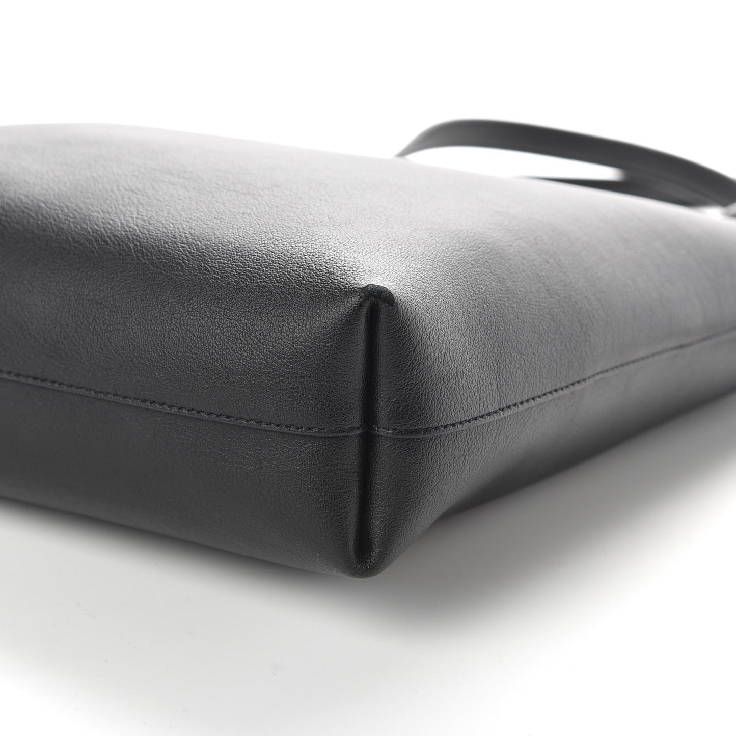 Calfskin Toy Shopping Tote Black