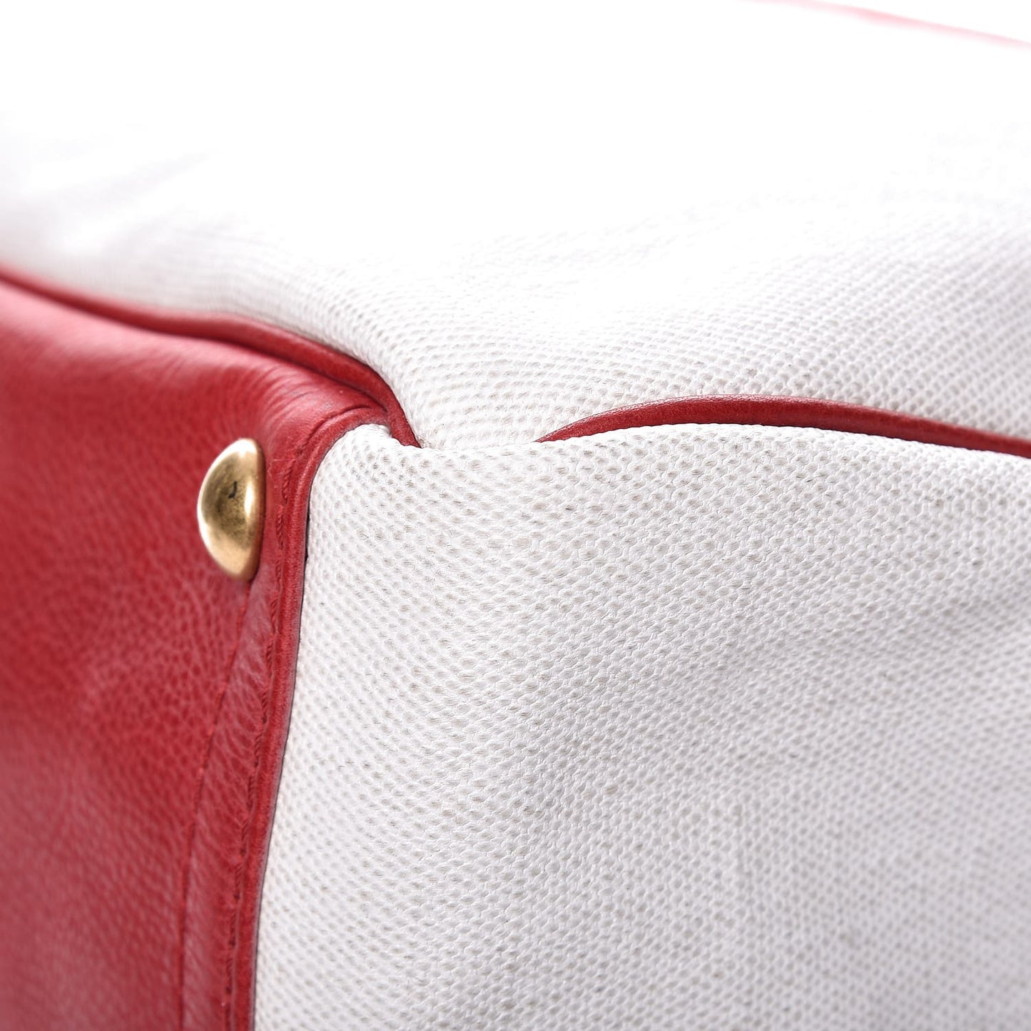 Canvas Raspail Cascade Print Tote Red