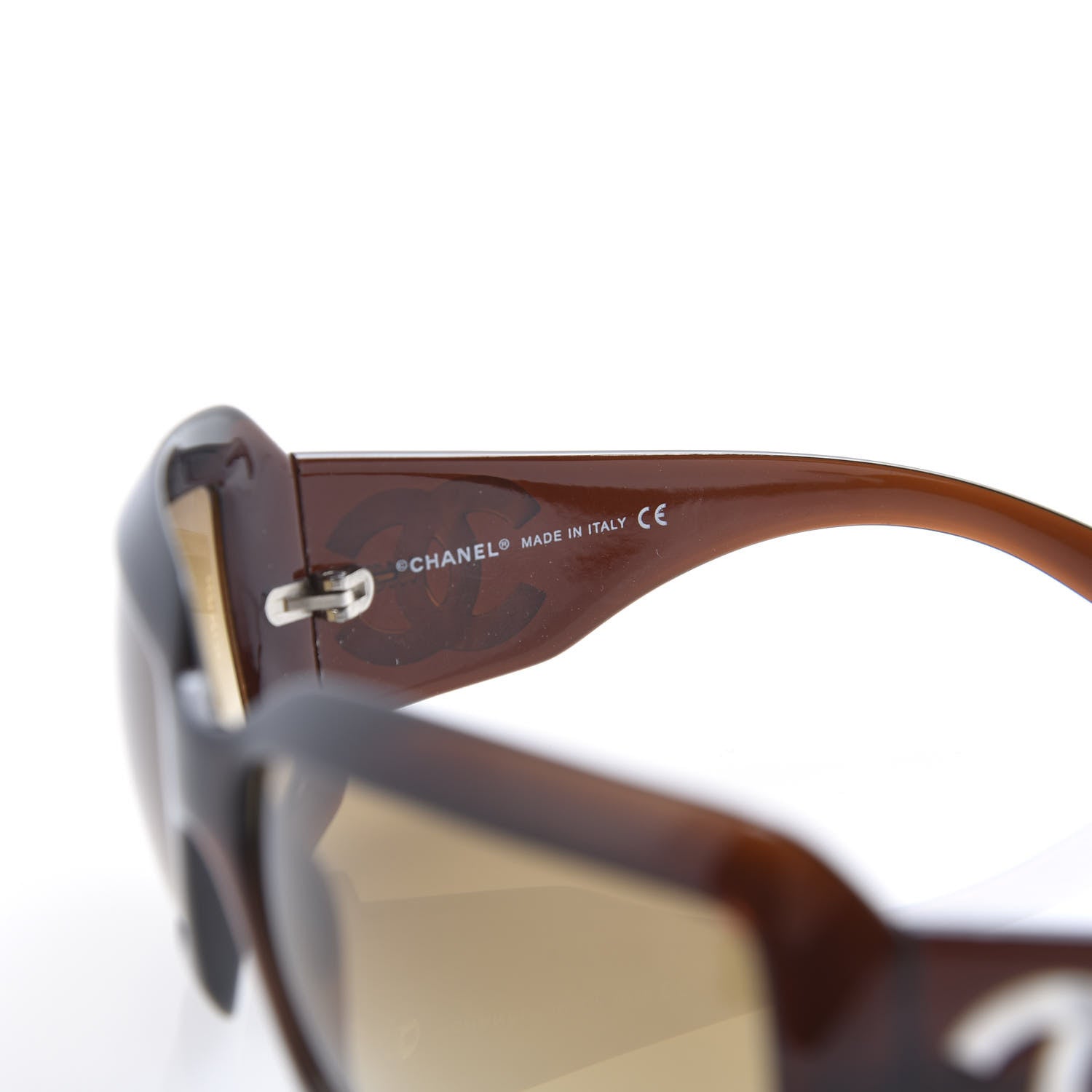 Chanel Mother of Pearl Sunglasses 5076-H Brown 6 of 9