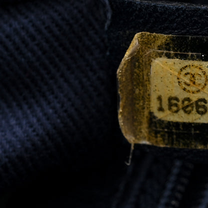 Chanel Canvas Small Deauville Tote Blue 7 of 10