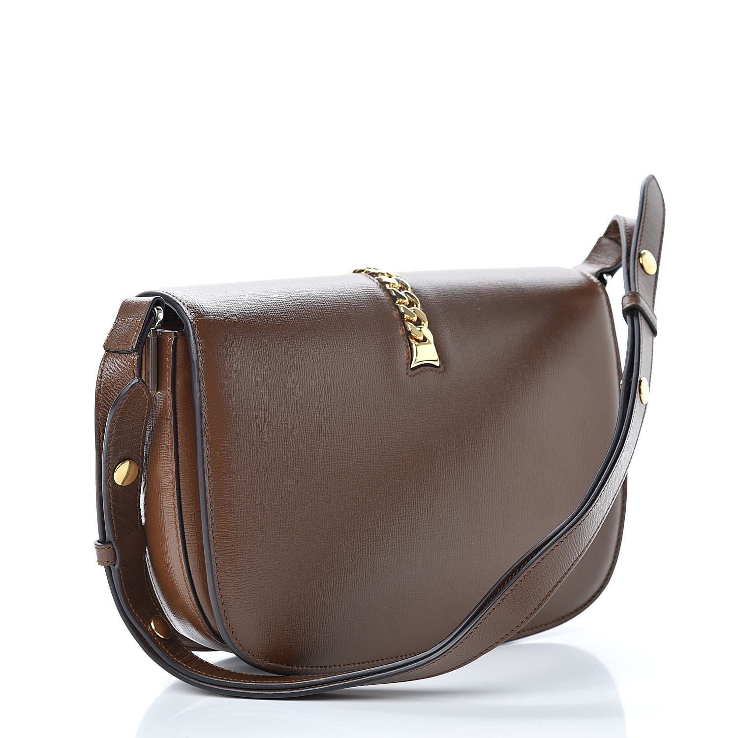 Gucci Azalea Calfskin Small Sylvie 1969 Flap Messenger Bag Cuir 3 of 12