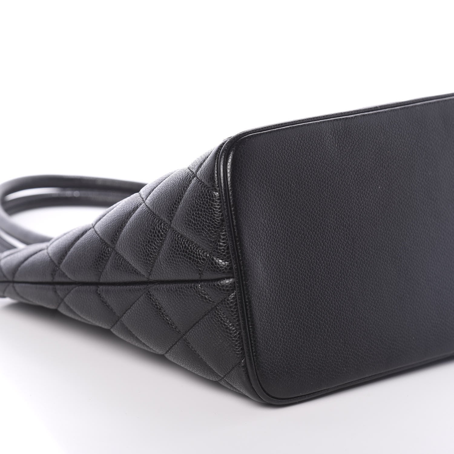 Chanel Caviar Quilted Medallion Tote Black 9 of 10