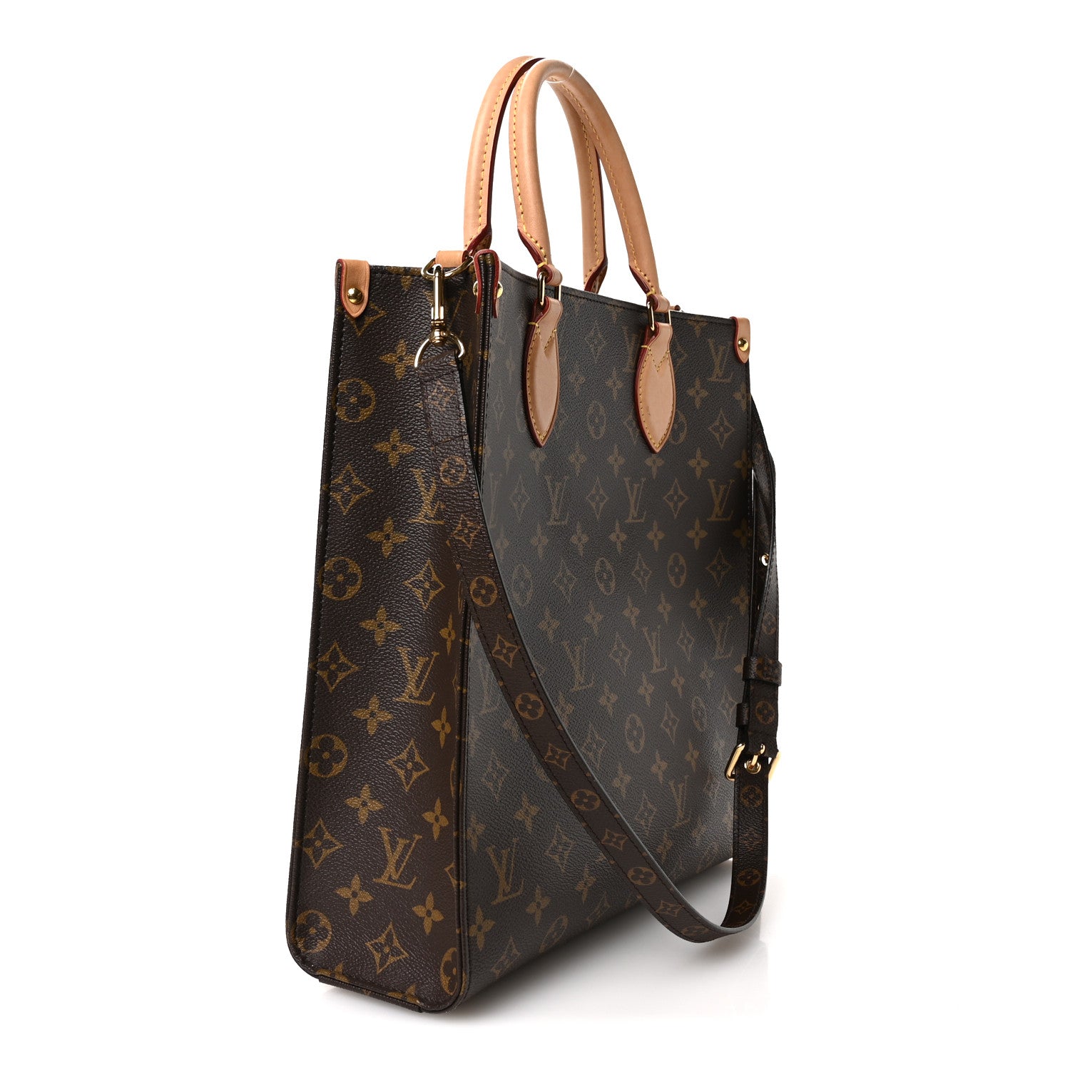 Louis Vuitton Monogram Sac Plat PM 3 of 10