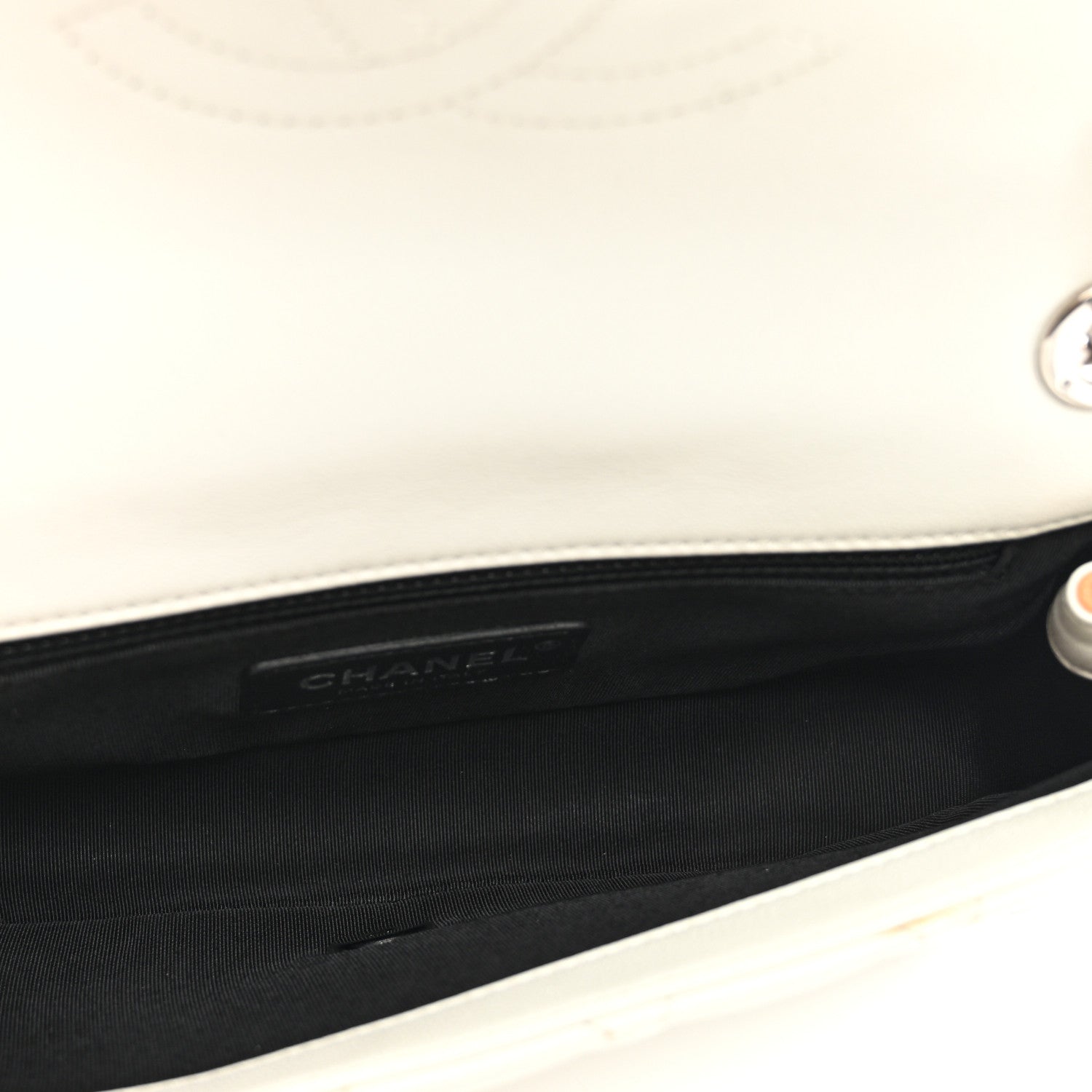 Chanel Lambskin Plexiglass Quilted Small Cuba Color Flap White Multicolor 5 of 10