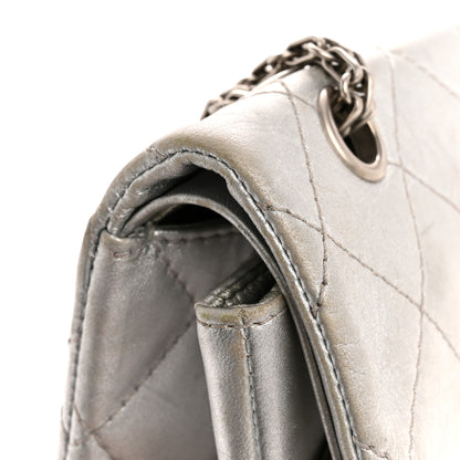 Chanel Metallic Lambskin Quilted 2.55 Reissue 227 Flap Silver 13 of 15