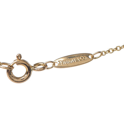 Tiffany 18K Yellow Gold Diamond .07ct Elsa Peretti Diamonds by the Yard Pendant Necklace 6 of 6
