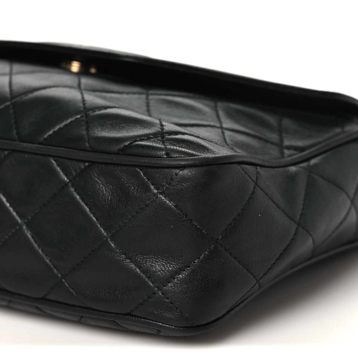 Chanel Lambskin Quilted Tassel Camera Case Navy 11 of 11