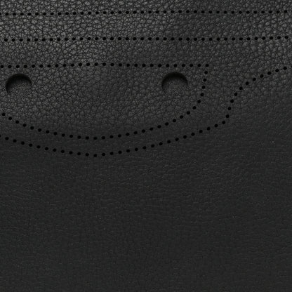 Balenciaga Veau Soyeux Perforated Blackout Hardware City Black 8 of 14