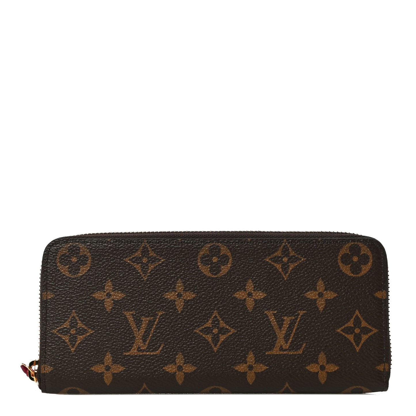Monogram Clemence Wallet Fuchsia