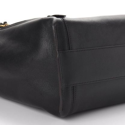 Chloe Smooth Calfskin Medium Milo Shopping Tote Black 13 of 14