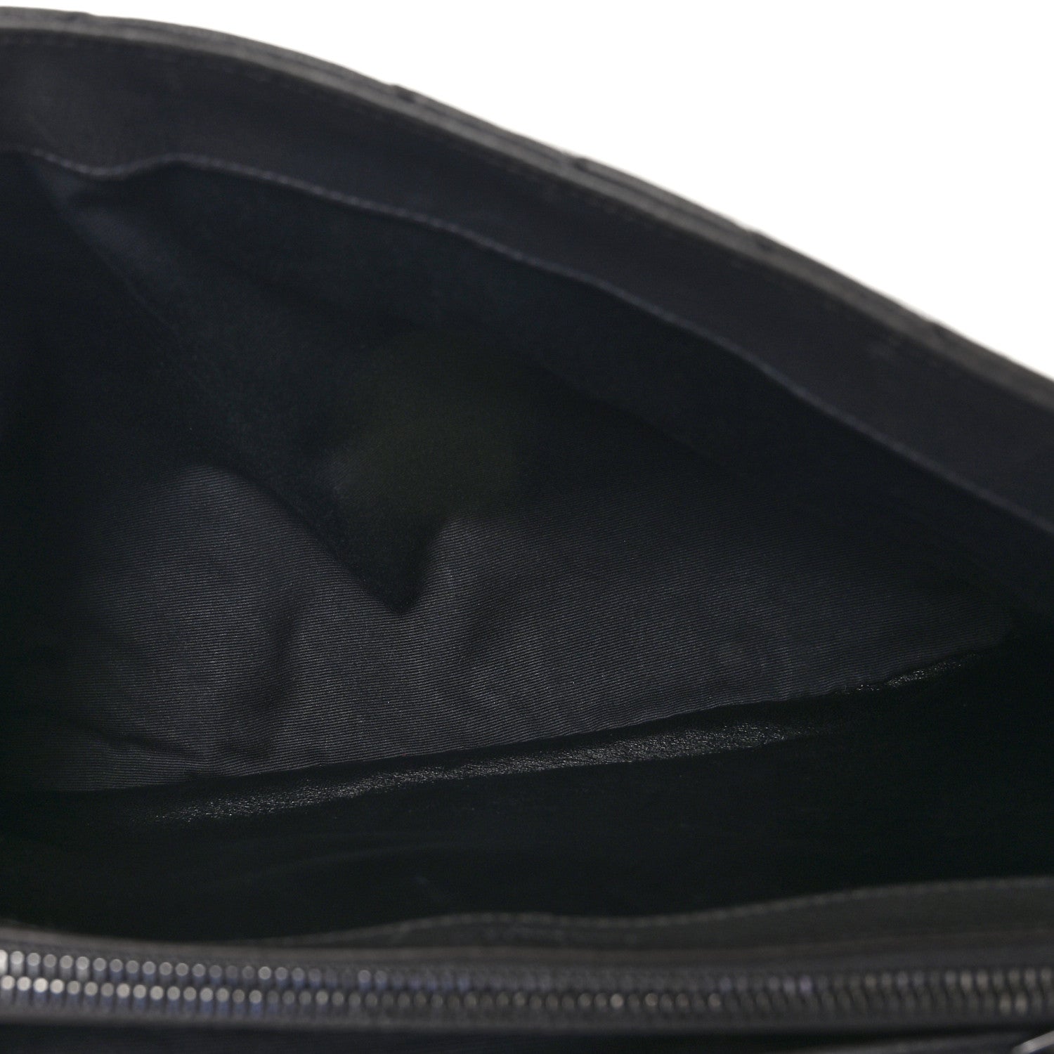 Saint Laurent Sheepskin Matelasse Chevron Monogram Large College Satchel Dark Anthracite 5 of 13