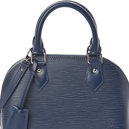 Louis Vuitton Epi Alma BB Indigo 7 of 9