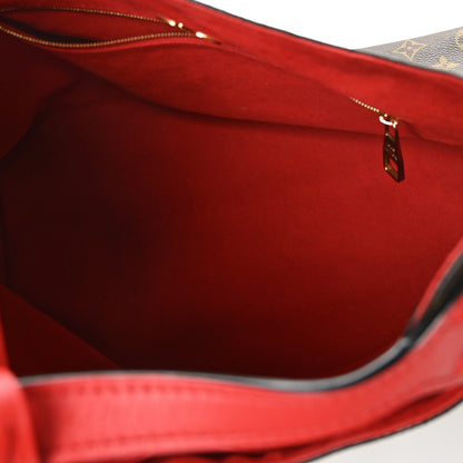 Louis Vuitton Monogram Flower Hobo Coquelicot 5 of 8