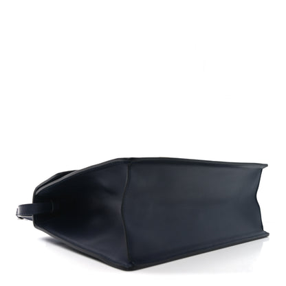 Gucci Calfskin Medium Sylvie Top Handle Bag Blue 4 of 10