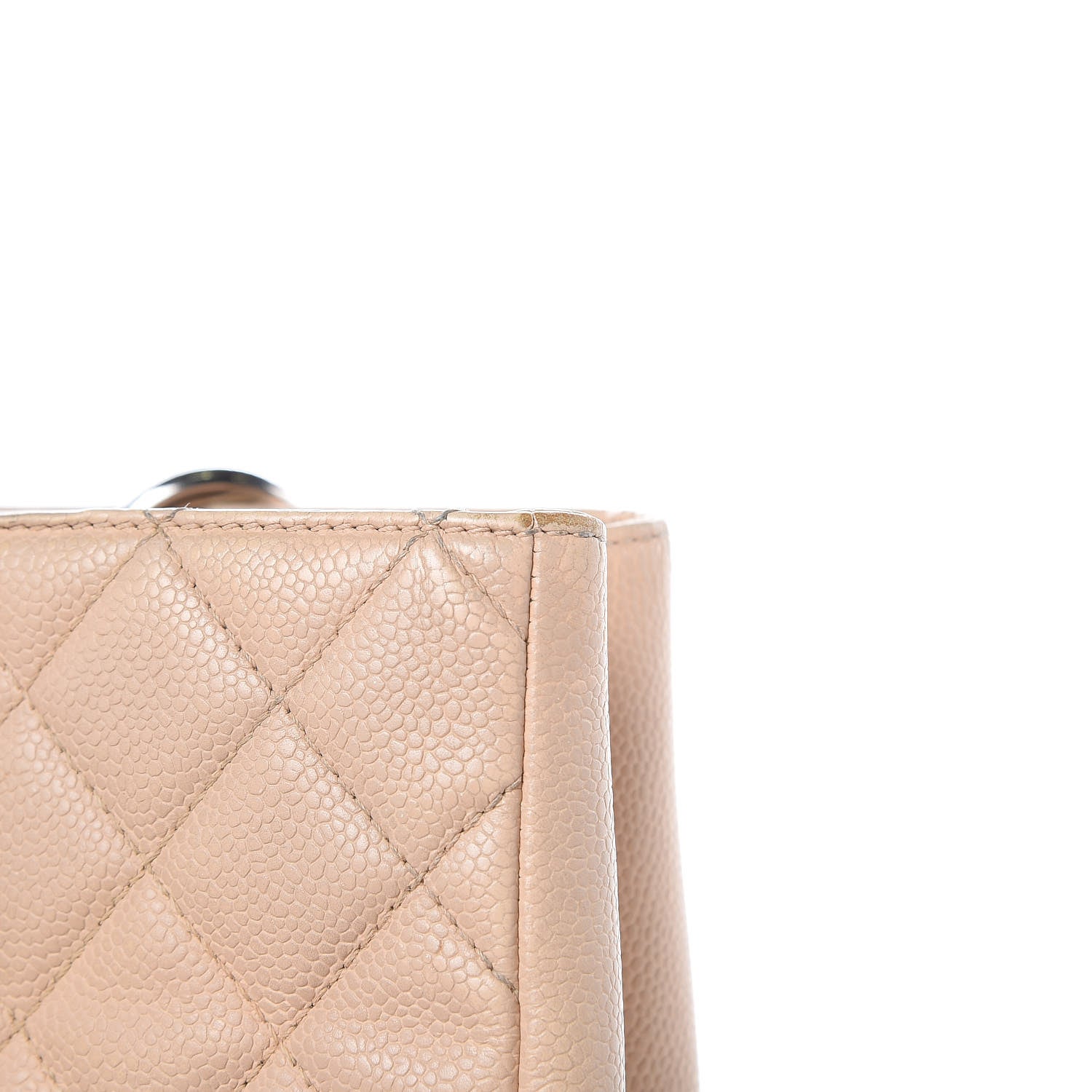 Chanel Caviar Quilted Grand Shopping Tote GST Beige Clair 11 of 27