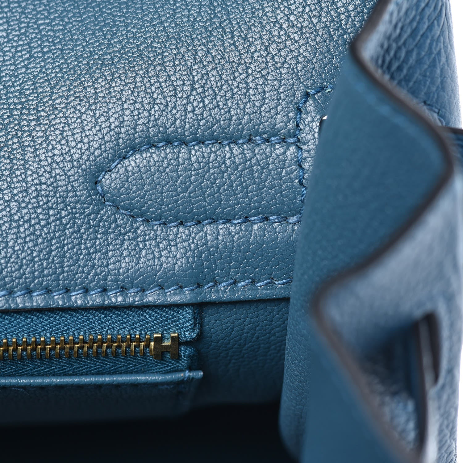 Hermes Togo Birkin 30 Cobalt 18 of 36