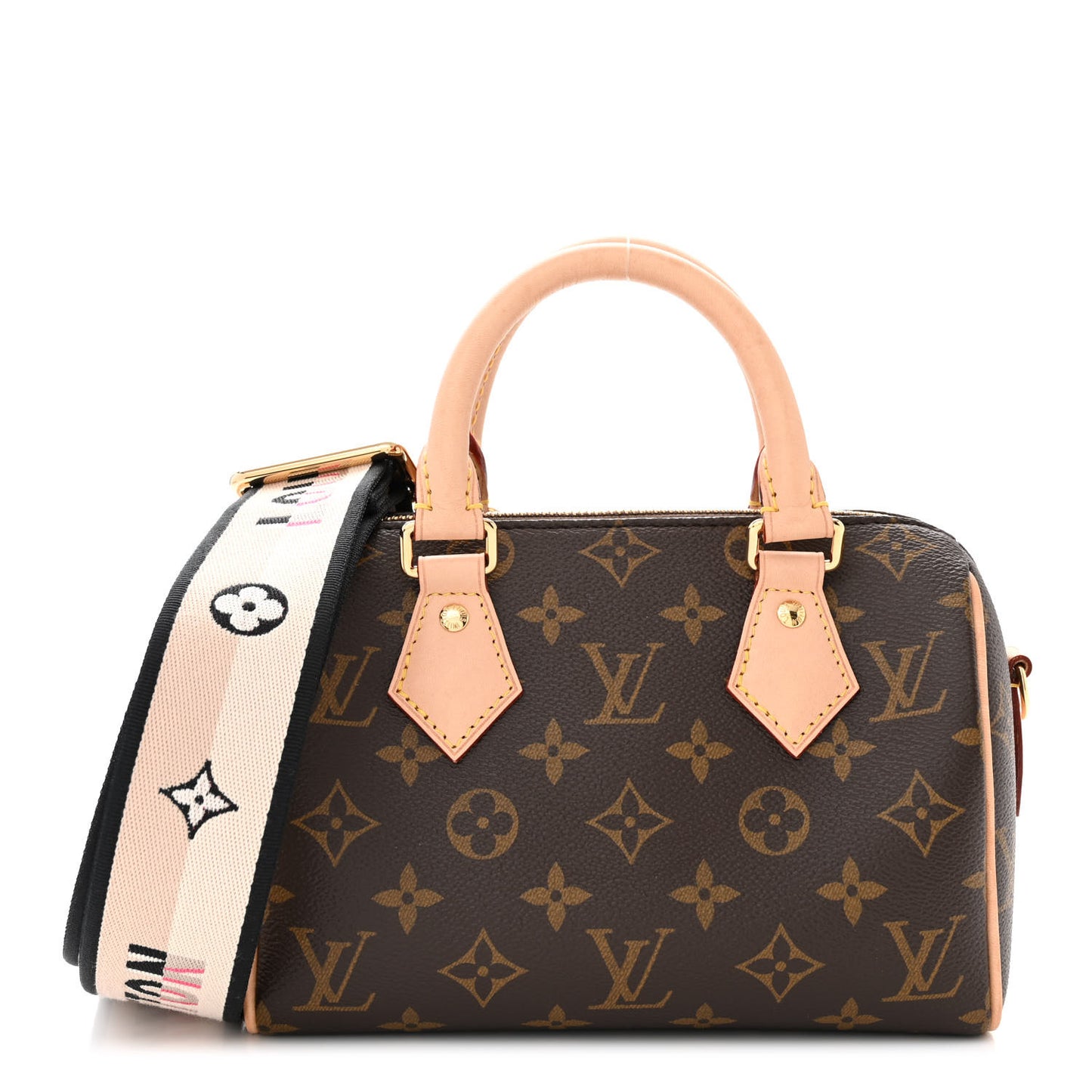 Monogram Speedy Bandouliere 20 Black