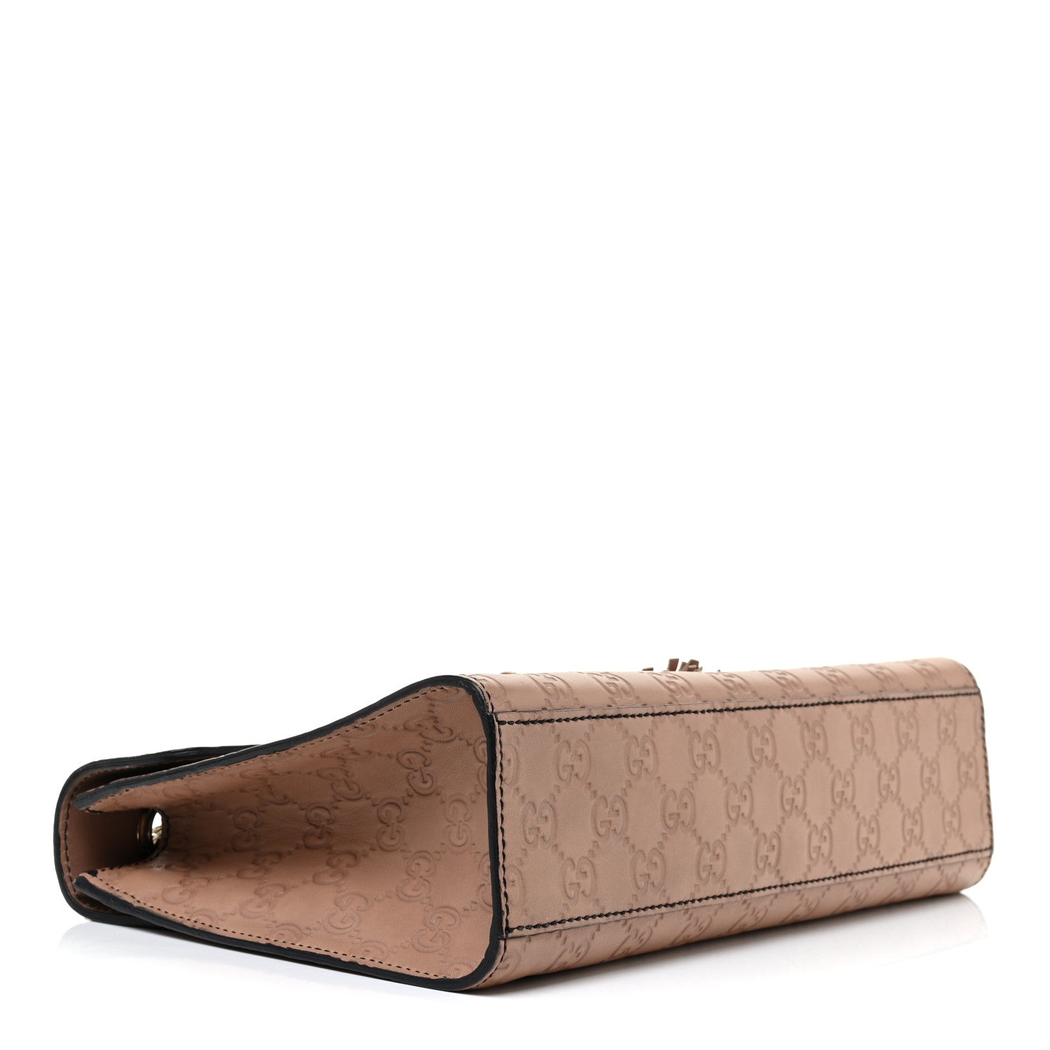 Gucci Guccissima Medium Emily Chain Shoulder Bag Camelia 3 of 17