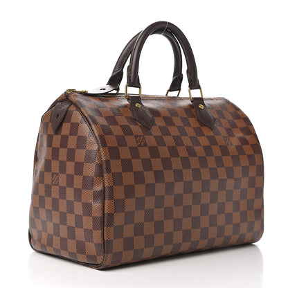 Louis Vuitton Damier Ebene Speedy 30 2 of 10