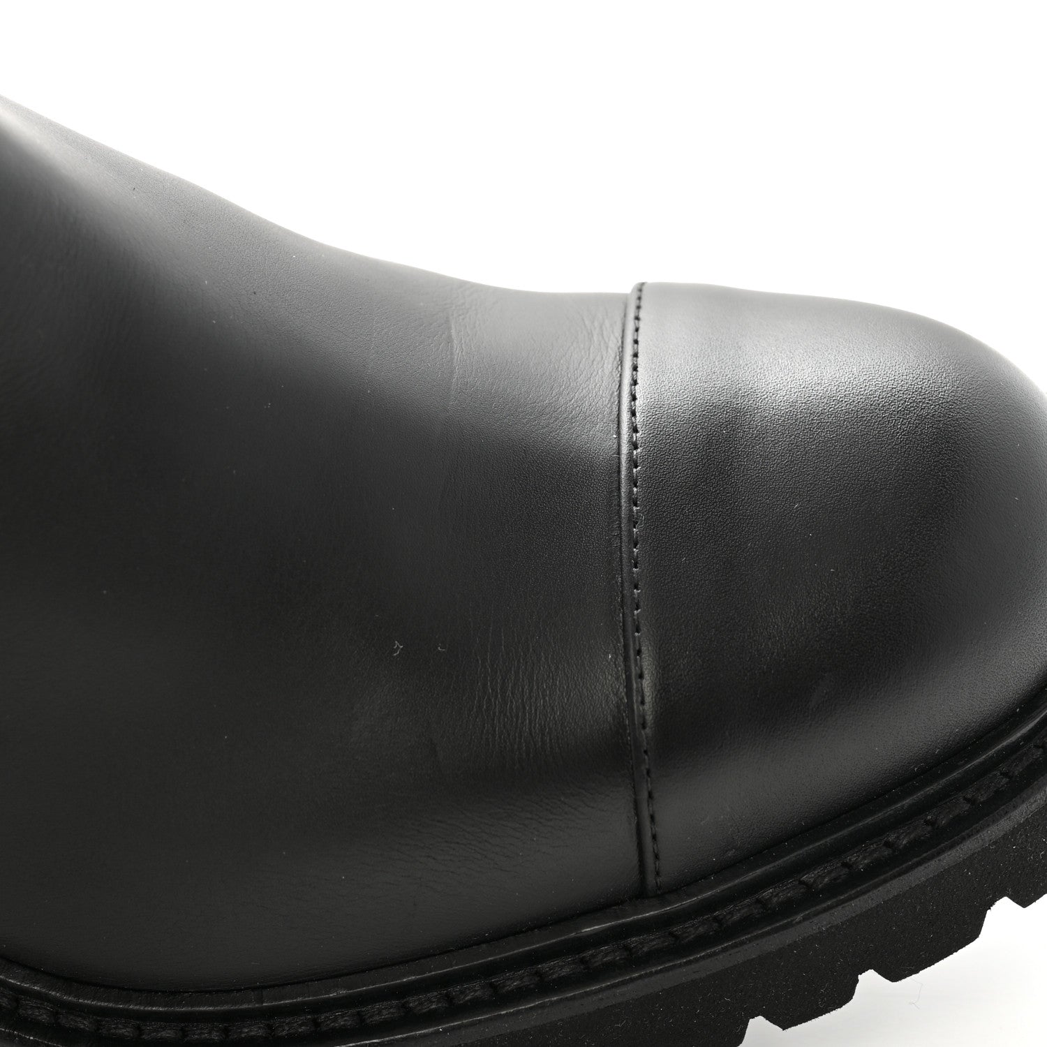 Chanel Calfskin CC Ankle Boots 38 Black 10 of 10