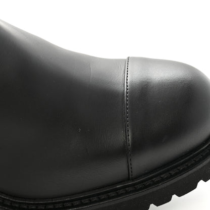 Chanel Calfskin CC Ankle Boots 38 Black 10 of 10