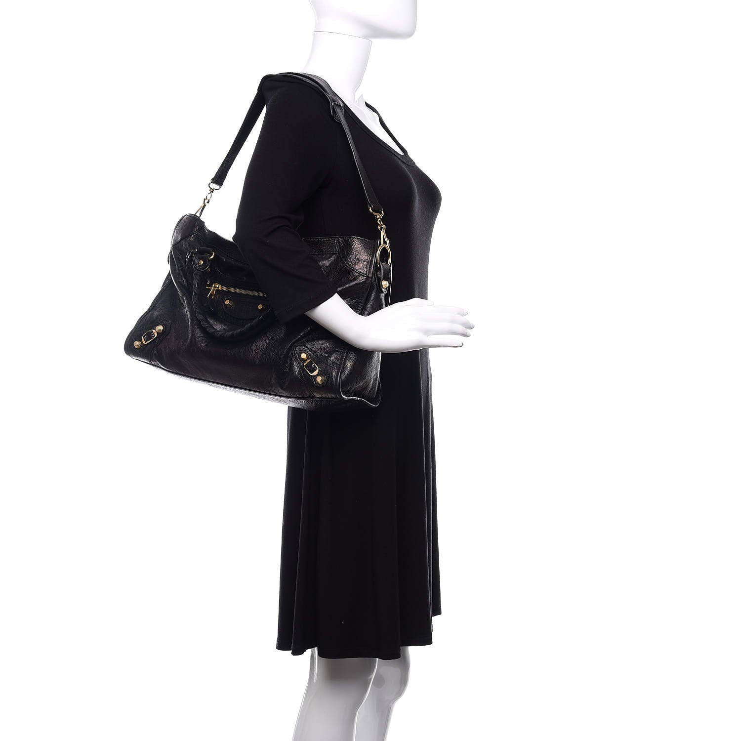 Balenciaga Agneau Giant 12 Gold Hardware City Black 2 of 11