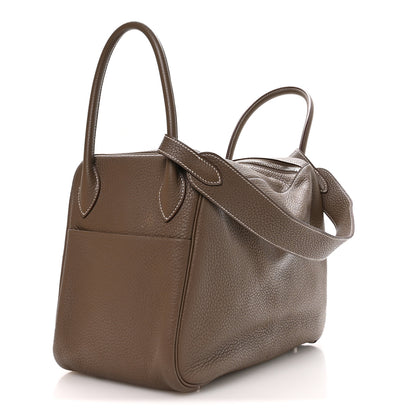 Hermes Taurillon Clemence Lindy 34 Etoupe 3 of 11
