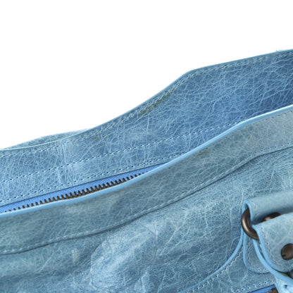 Balenciaga Agneau Classic Hardware City Bleu Paon 14 of 15