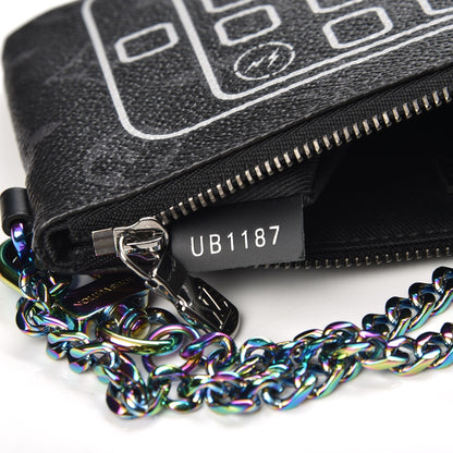 Louis Vuitton Monogram Eclipse Flash Fragment IPhone Pouch 7 of 8