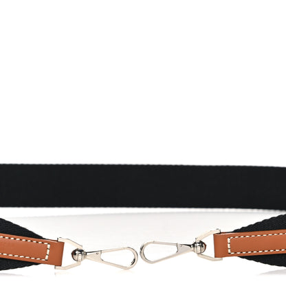 Goyard Canvas Calfskin Adjustable Shoulder Strap Black Gold 3 of 6