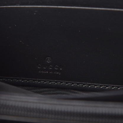Gucci Guccissima Bow Zip Around Wallet Black 7 of 10