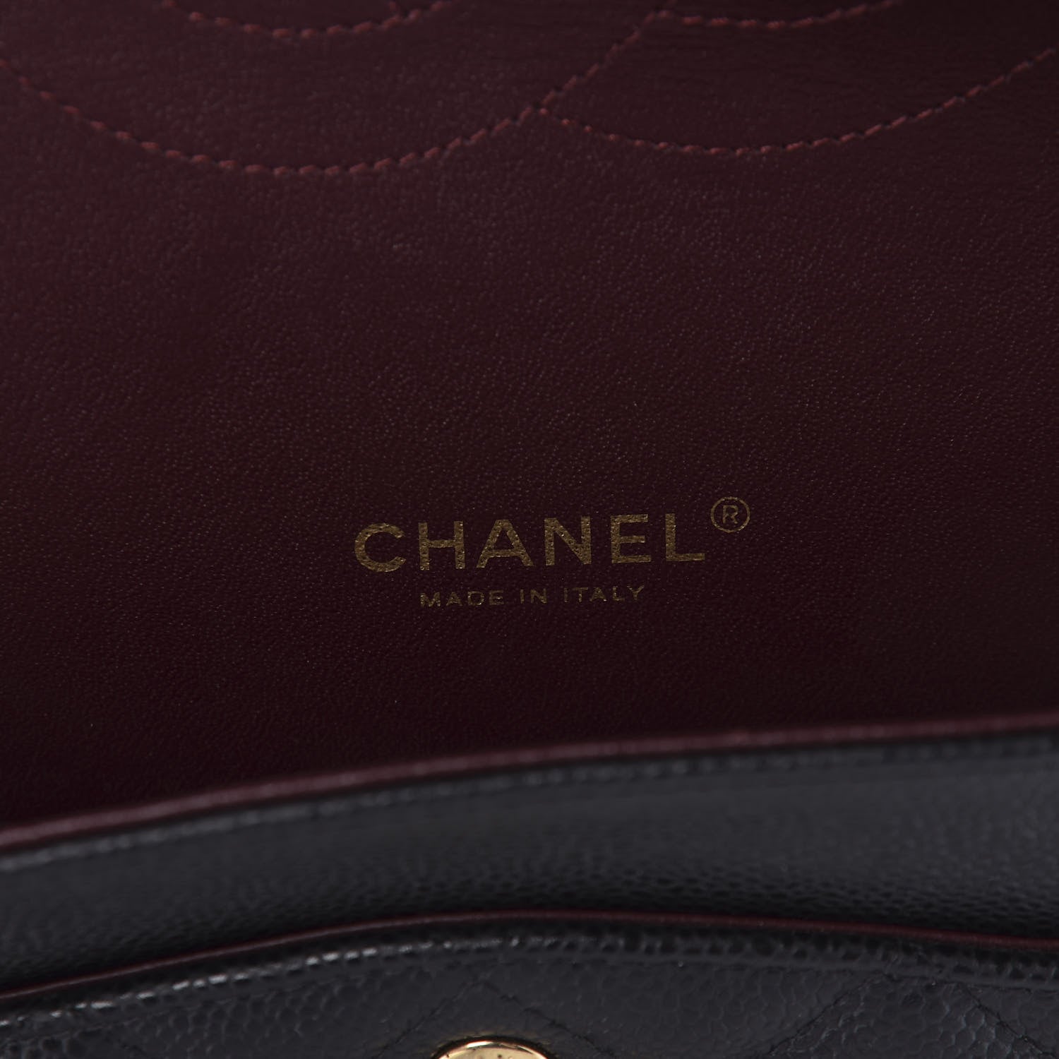 Chanel Caviar Quilted Maxi Double Flap Black 8 of 10