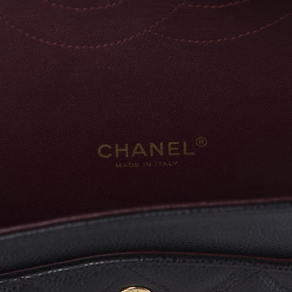 Chanel Caviar Quilted Maxi Double Flap Black 8 of 10