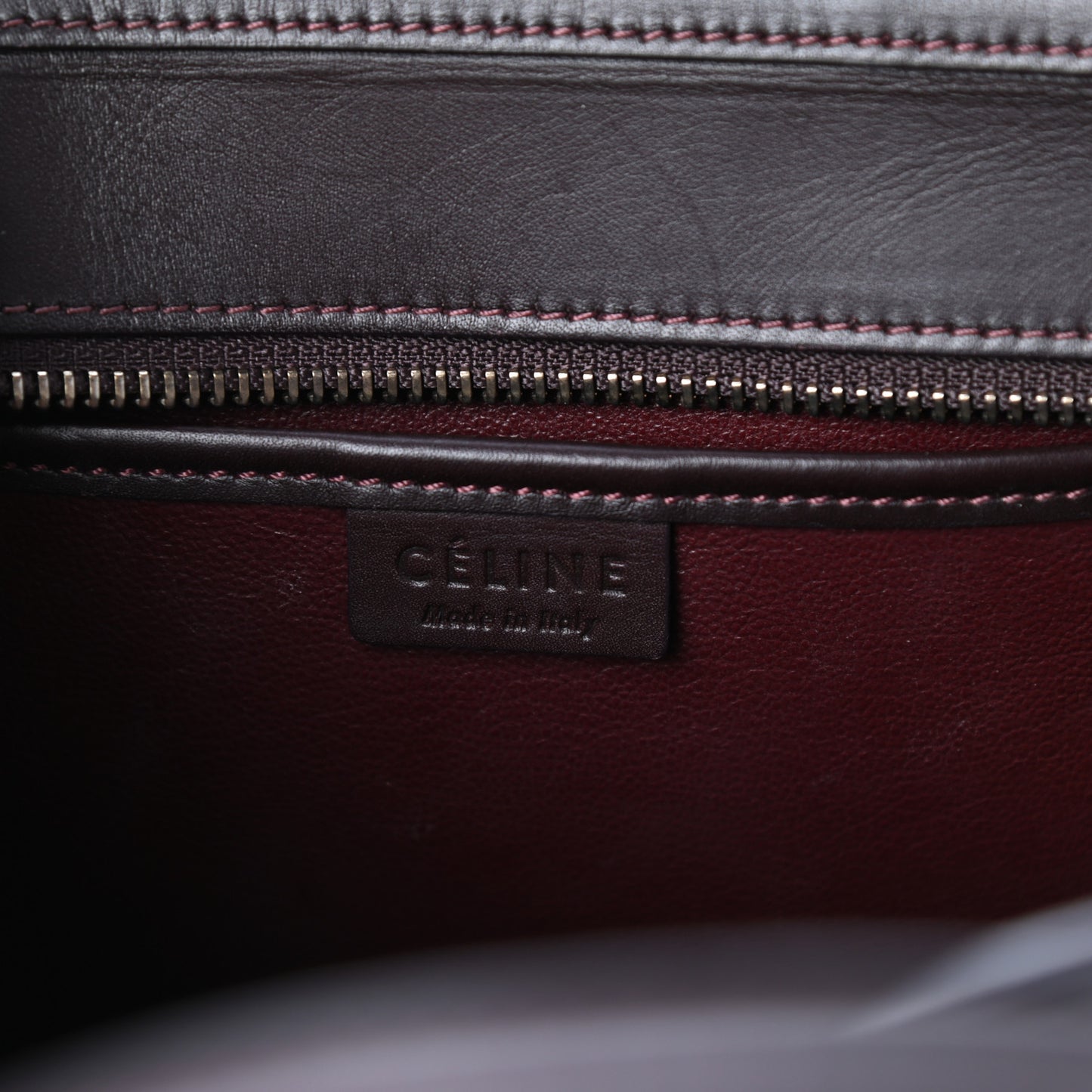 Satin Calfskin Nano Tri-Color Luggage Orchid
