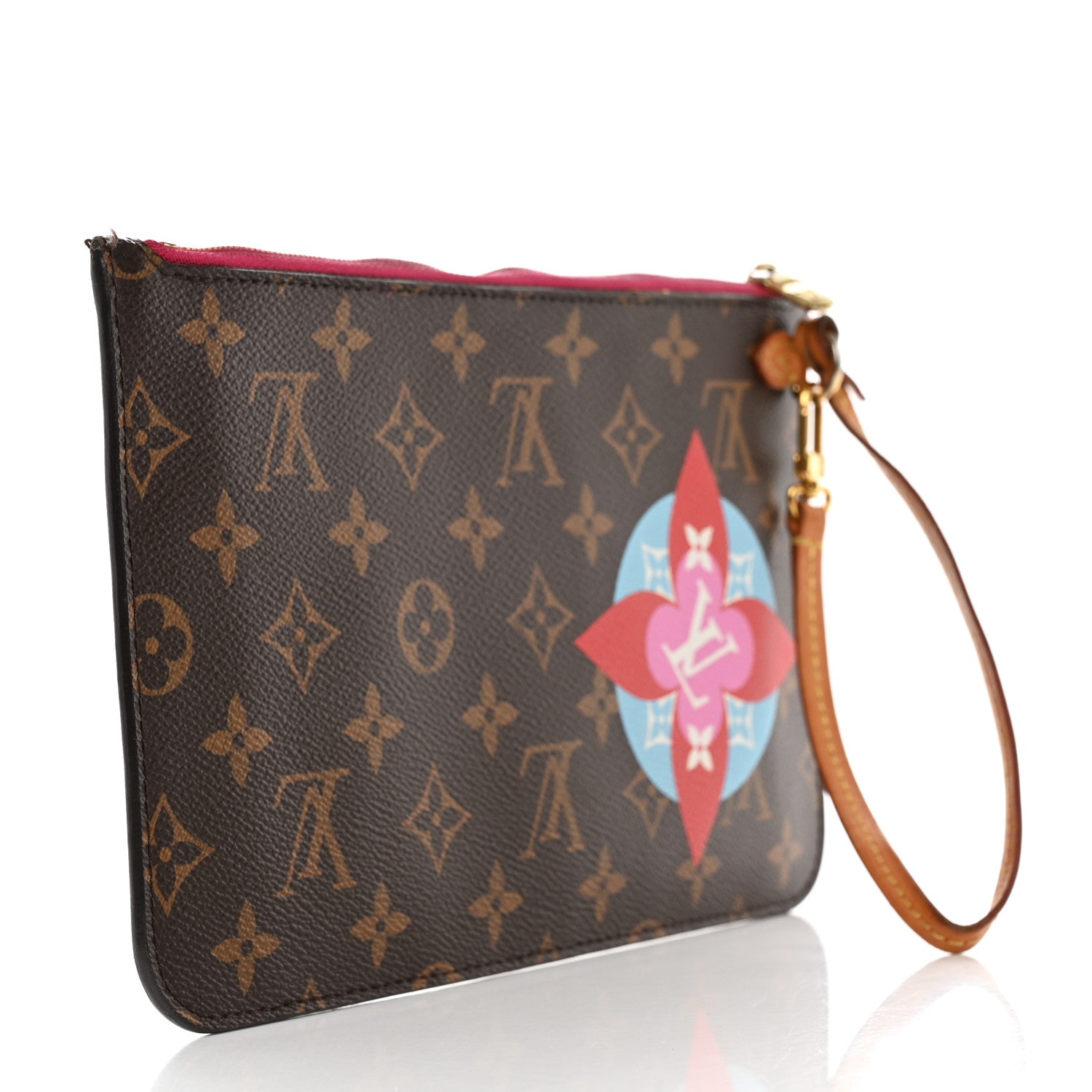 Louis Vuitton Monogram World Tour Neverfull MM GM Pochette 3 of 11