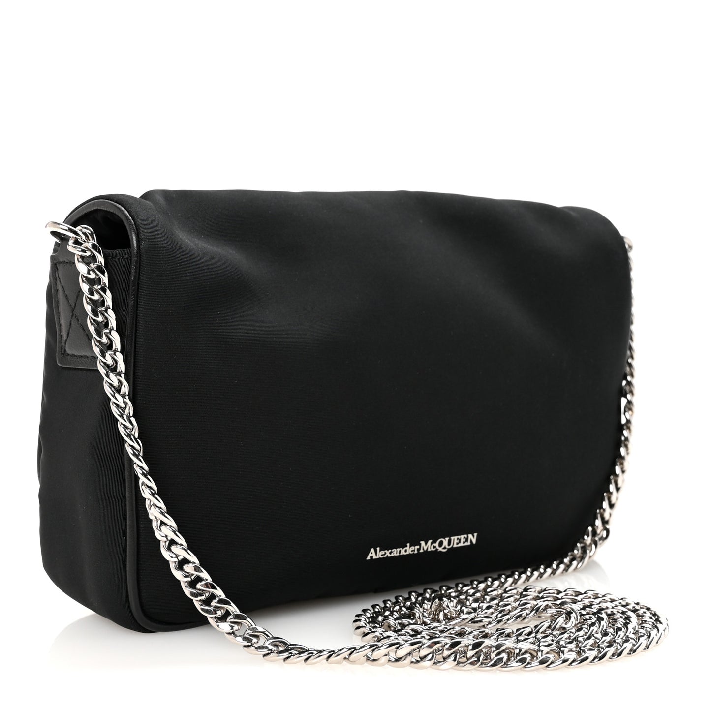 Nylon Skull Small Crossbody Bag Black