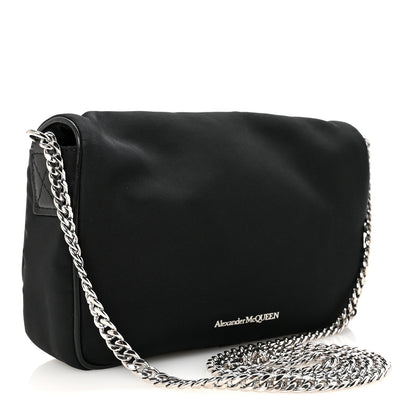 Alexander McQueen Nylon Skull Small Crossbody Bag Black 3 of 9