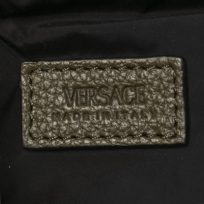 Versace Grainy Calfskin Medea Belt Bag Khaki 6 of 9