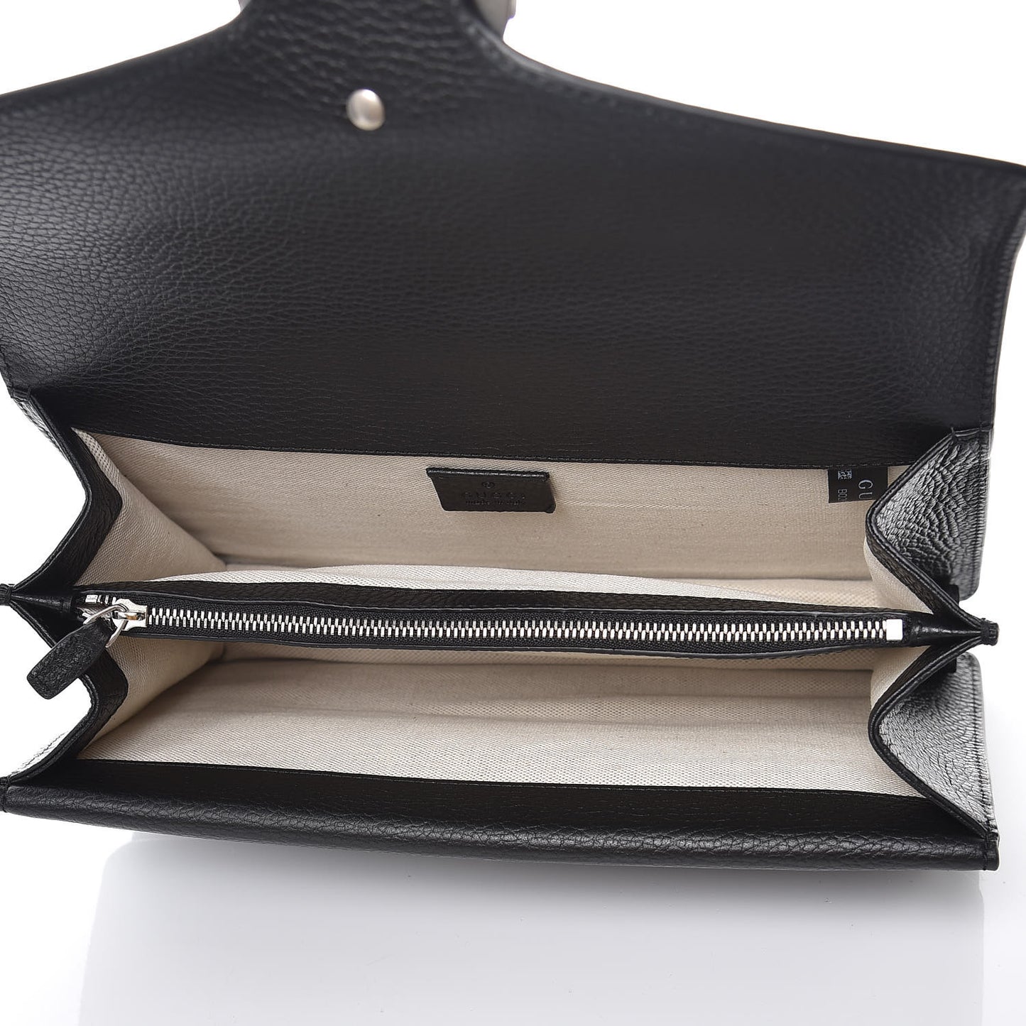 Pebbled Calfskin Small Dionysus Shoulder Bag Black