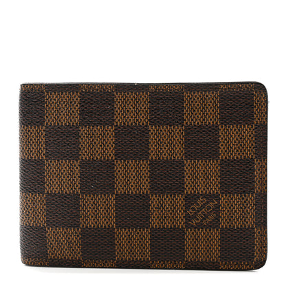Louis Vuitton Damier Ebene Multiple Wallet 1 of 12