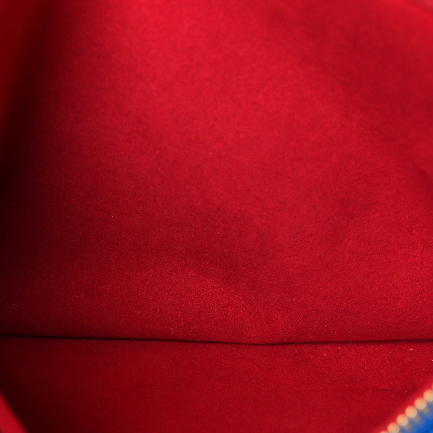 Lambskin Embossed Monogram Vuittamins Coussin PM Blue Red